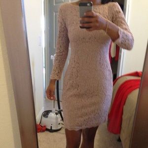 Short dress light pink